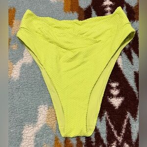 Aerie High Cut Cheeky Bikini Bottom